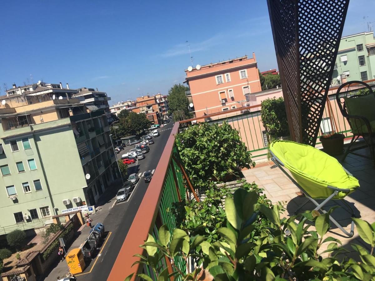 Panoramic And Bright Penthouse Is Waiting For You Apartment Rome Bagian luar foto